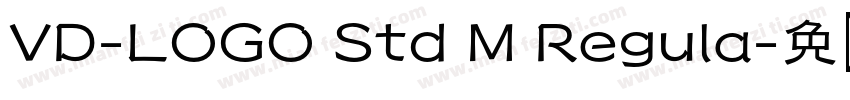 VD-LOGO Std M Regula字体转换